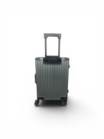 HEUER Aluminium Premium 2026 Stripe in Grau   All-Inclusive Reise Paket + Heuer Aluminium Wallet in Silber – Bild 4